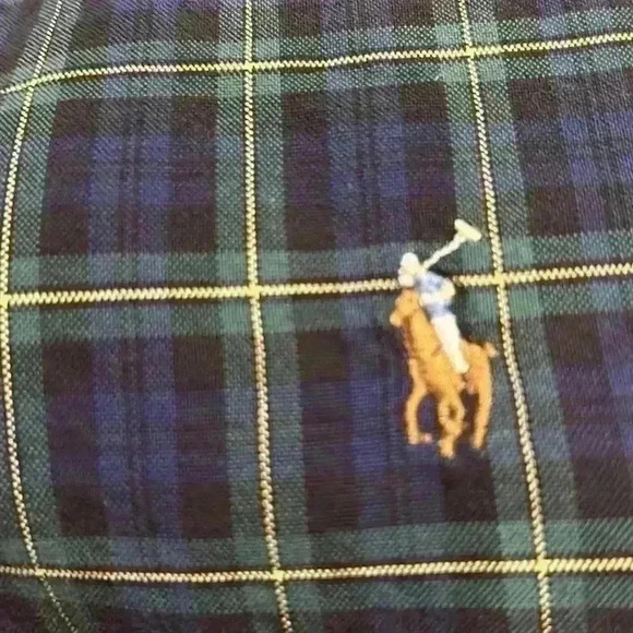Ralph Lauren Gingham Poplin Button Down Size XL TG - Picture 9 of 9